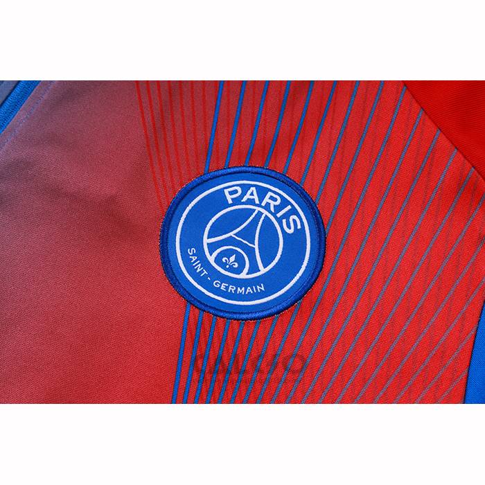 Tuta da Track di Felpa Paris Saint-Germain Bambino 2025-2026 Blu Rosso